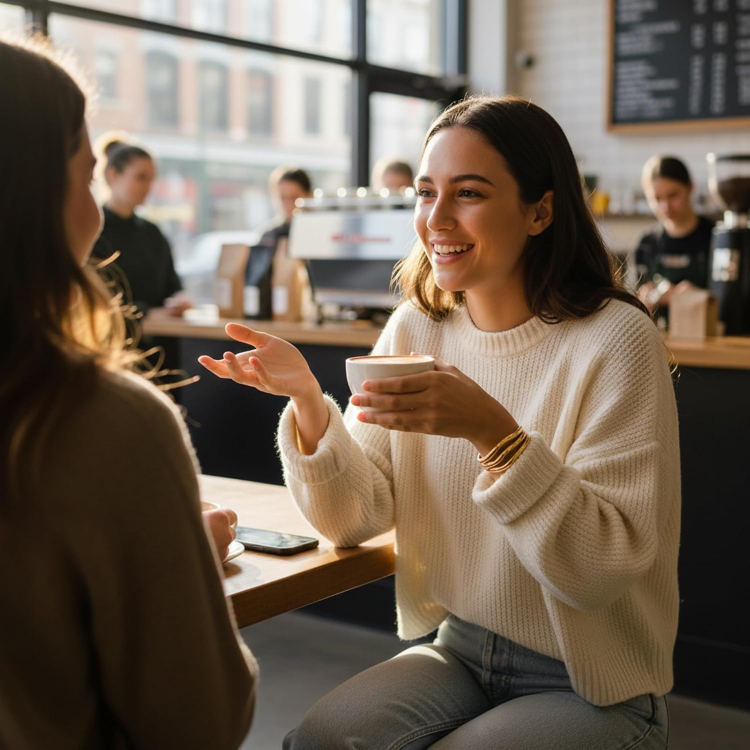 Chunky Gold Cuff Bracelet for Women 14K Gold Plated Wide Open Bangle Hollow Wide Cuff Bracelets Thick Wave Wrist Bracelet Statement Fashion Jewelry Gift - Image 4