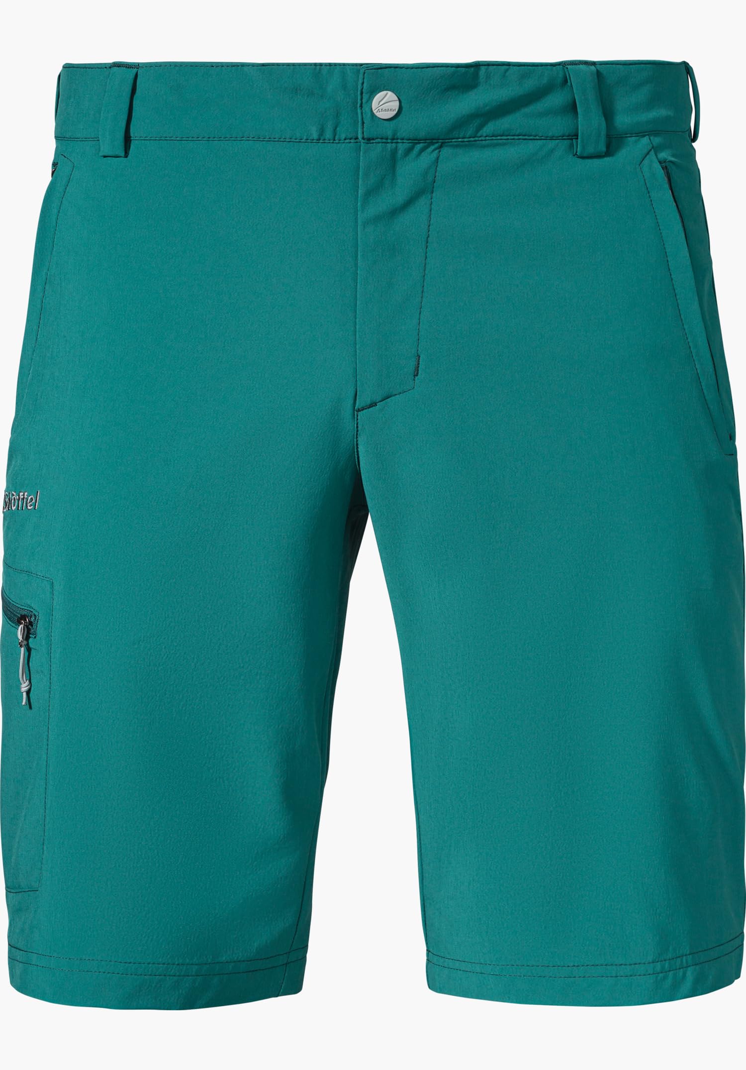 Schöffel Herren Shorts Folkstone, vielseitige kurze Wanderhose mit verstellbarem Bund, Outdoor Hose mit praktischen Taschen