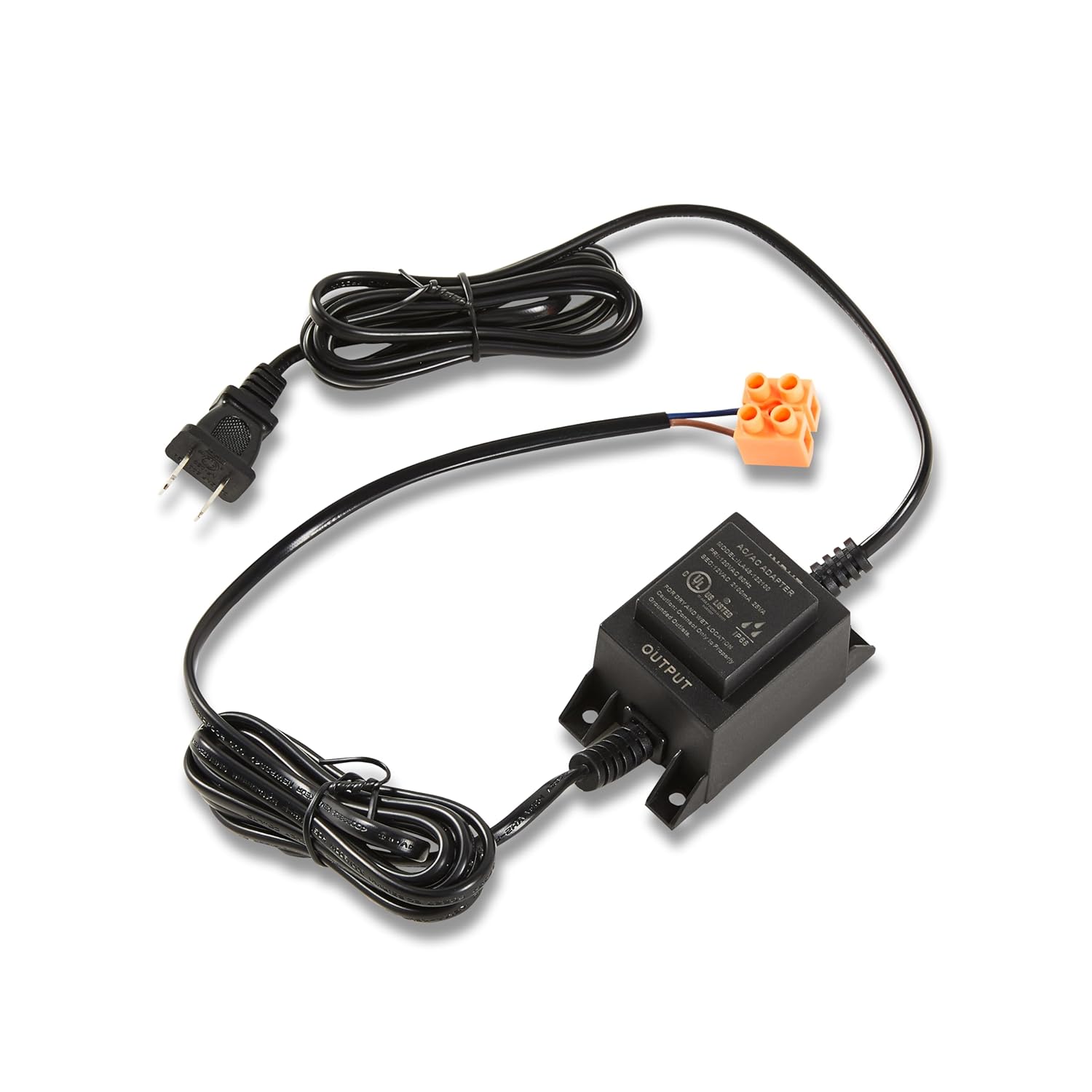 Outdoor Landscape Transformer UL Listed 110/120V to AC 12V/2.08A, 25W Waterproof Power Supply Converter for LED Spotlight, Pathway Light,Outdoor Landscape Lighting,Swimming Pool Light