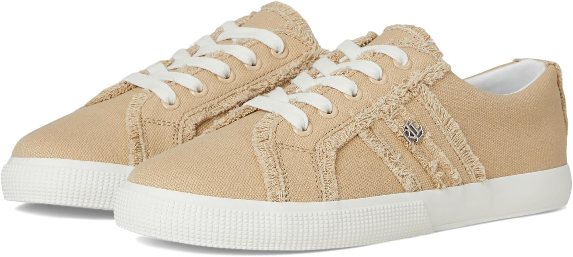 Amazon.com | Lauren Ralph Lauren Women's Janson Frayed Canvas