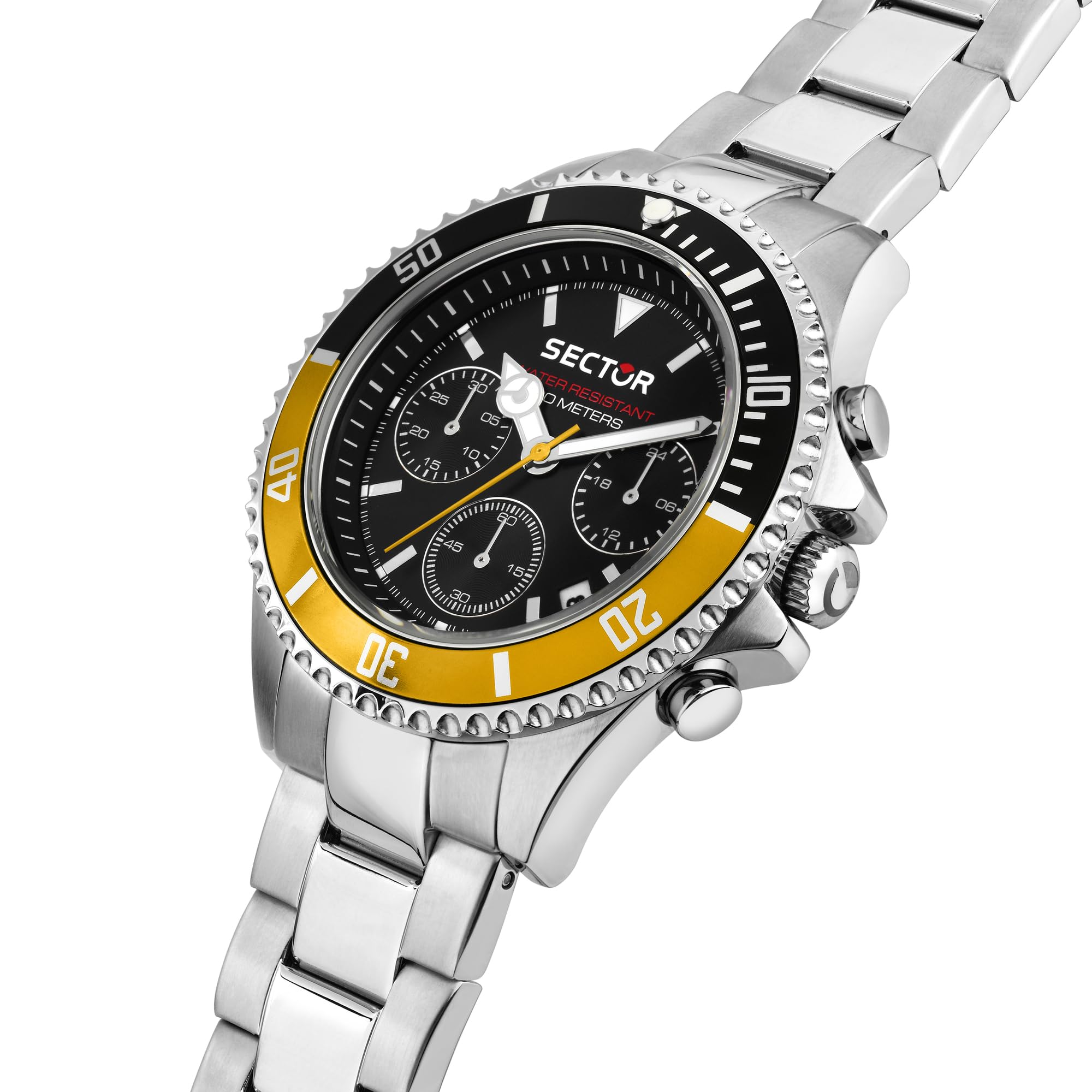 Sector No Limits Men's Watch, Chronograph, Analogue, 43 mm Case, Limited Edition Collection 230, Birthday Gift