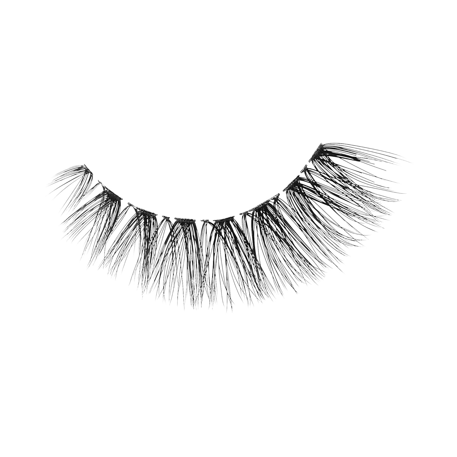 KISS My Lash But Better False Eyelashes Multipack, 'Bare Affair', 12mm, Superfine Band Technology, Easy to Apply, Reusable, Lightweight, Voluminous, Comfortable, Includes 4 Pairs Of Strip Lashes