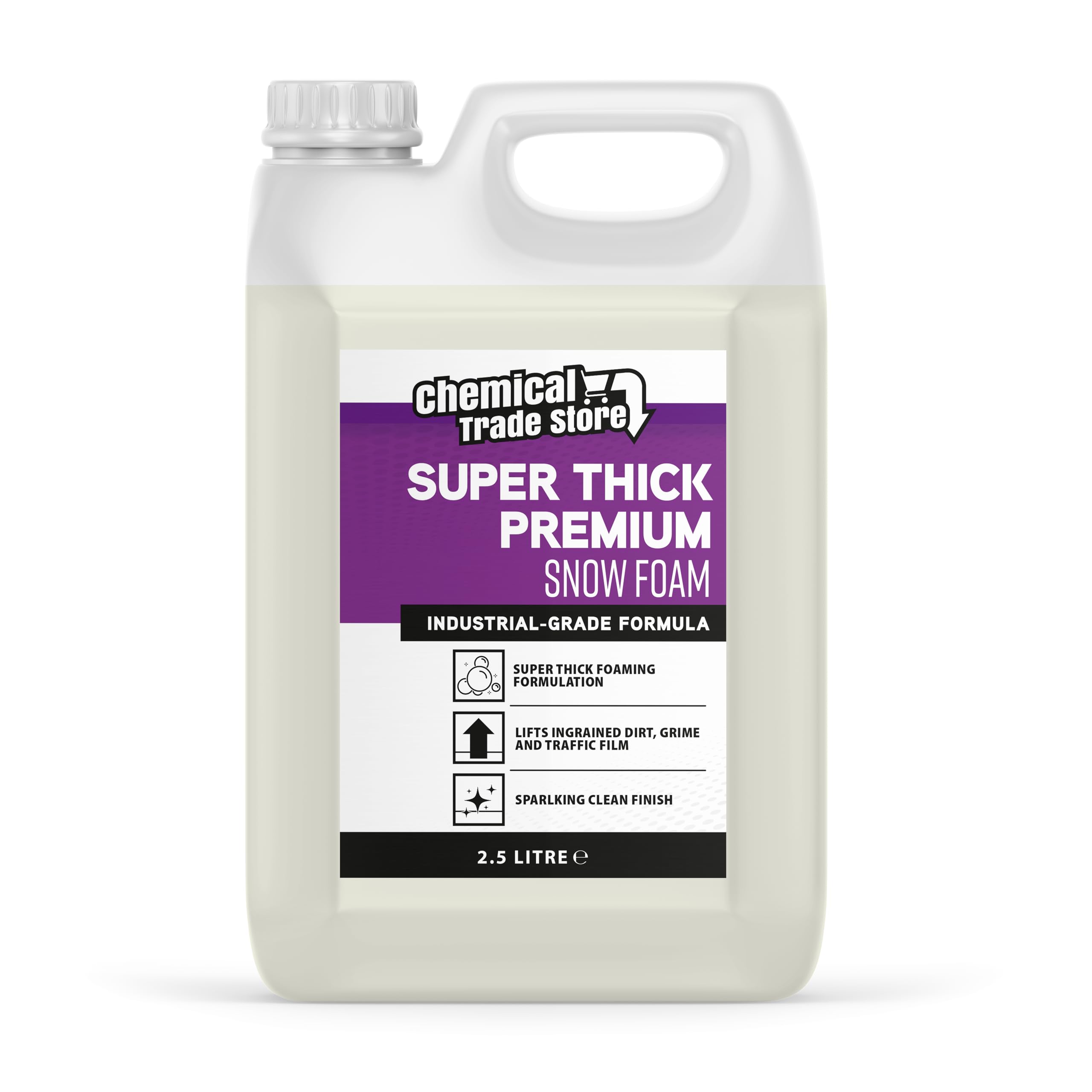 Chemical Trade Store - Snow Foam - Pre-Wash pH Neutral Car Shampoo Cleaner - 2.5 Litre