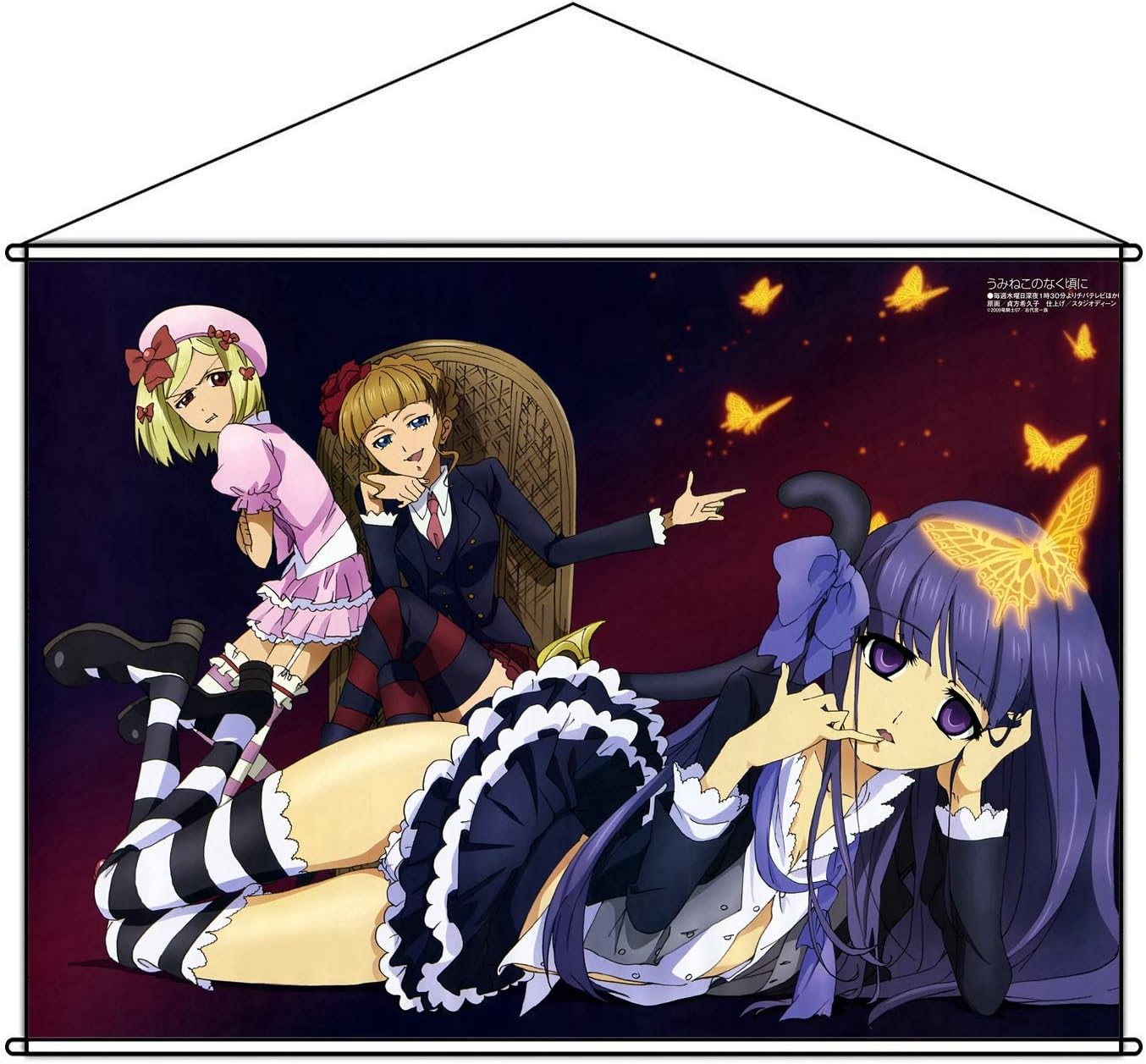 うみねこのなく頃に咲 WonderGOO特典 B2タペストリー ベルンカステル