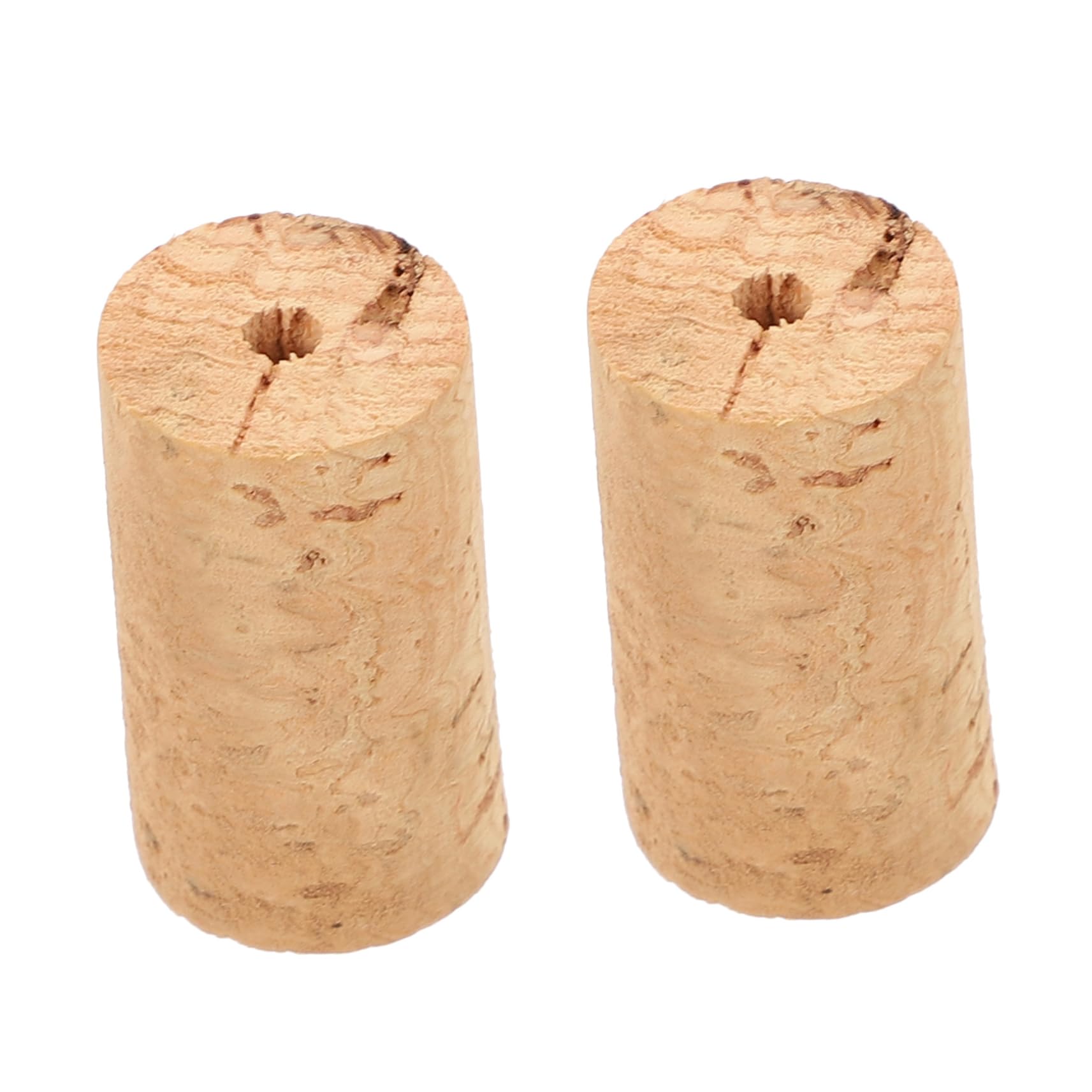 BESPORTBLE 2Pcs Wooden Flute Head Corks Lightweight Flute Accessories for Use for Beginners and Professionals Safe Cork Plugs for Damage Playing