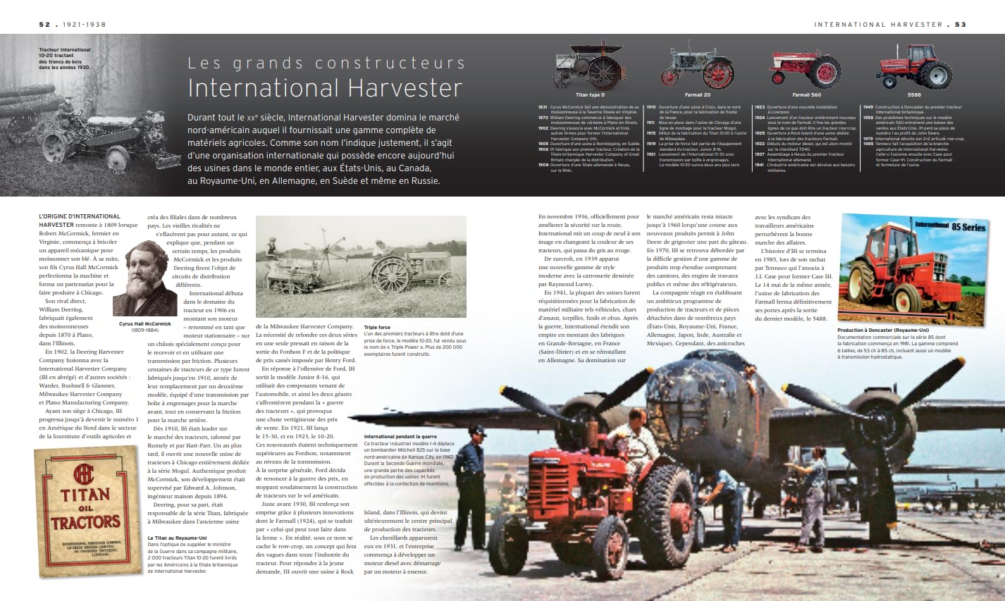 450 tracteurs de légende