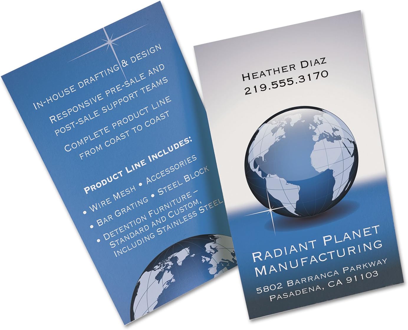 Two-Side Printable Clean Edge Business Cards, Inkjet, 2 x 3-1/2, White, 160/Box