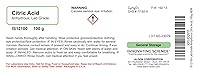 Vista 2 de Ácido cítrico anhidro de grado de laboratorio, 3.53 oz - La colección química curada por Innovating Science - Fabricado en los Estados Unidos