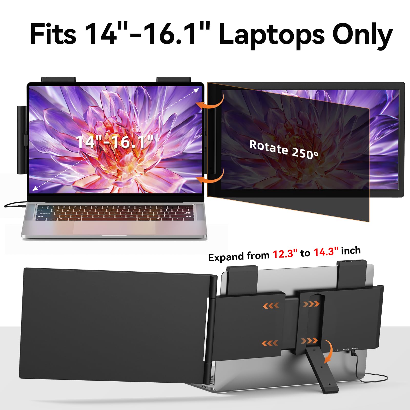 Amazon.co.jp: MAGICRAVEN ノートパソコン画面エクステンダー 14インチ