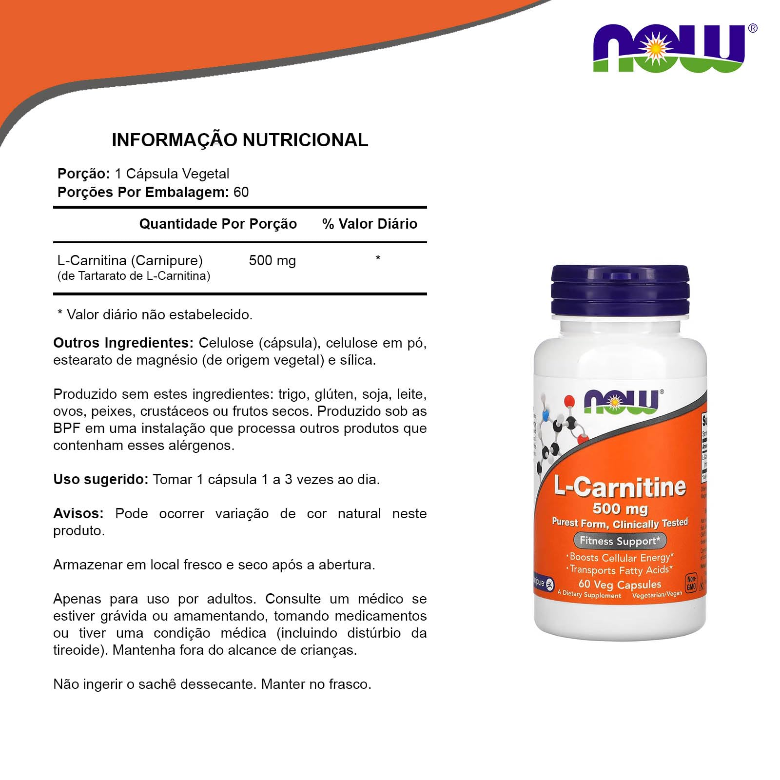 Amazon.com: L-Carnitina 500 mg