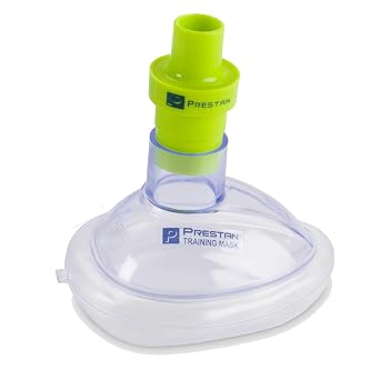PRESTAN CPR Training Mask with Valves, Infant, 10-Pack