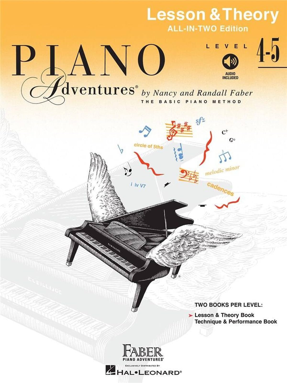 Piano Adventures Lesson & Theory Level 4-5 (Book)