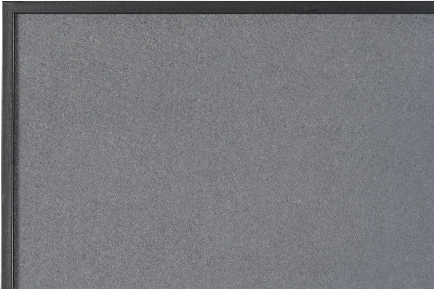 New Basic Bi-Office Office Felt Notice Board with Black Frame Stand 385 x 285 mm