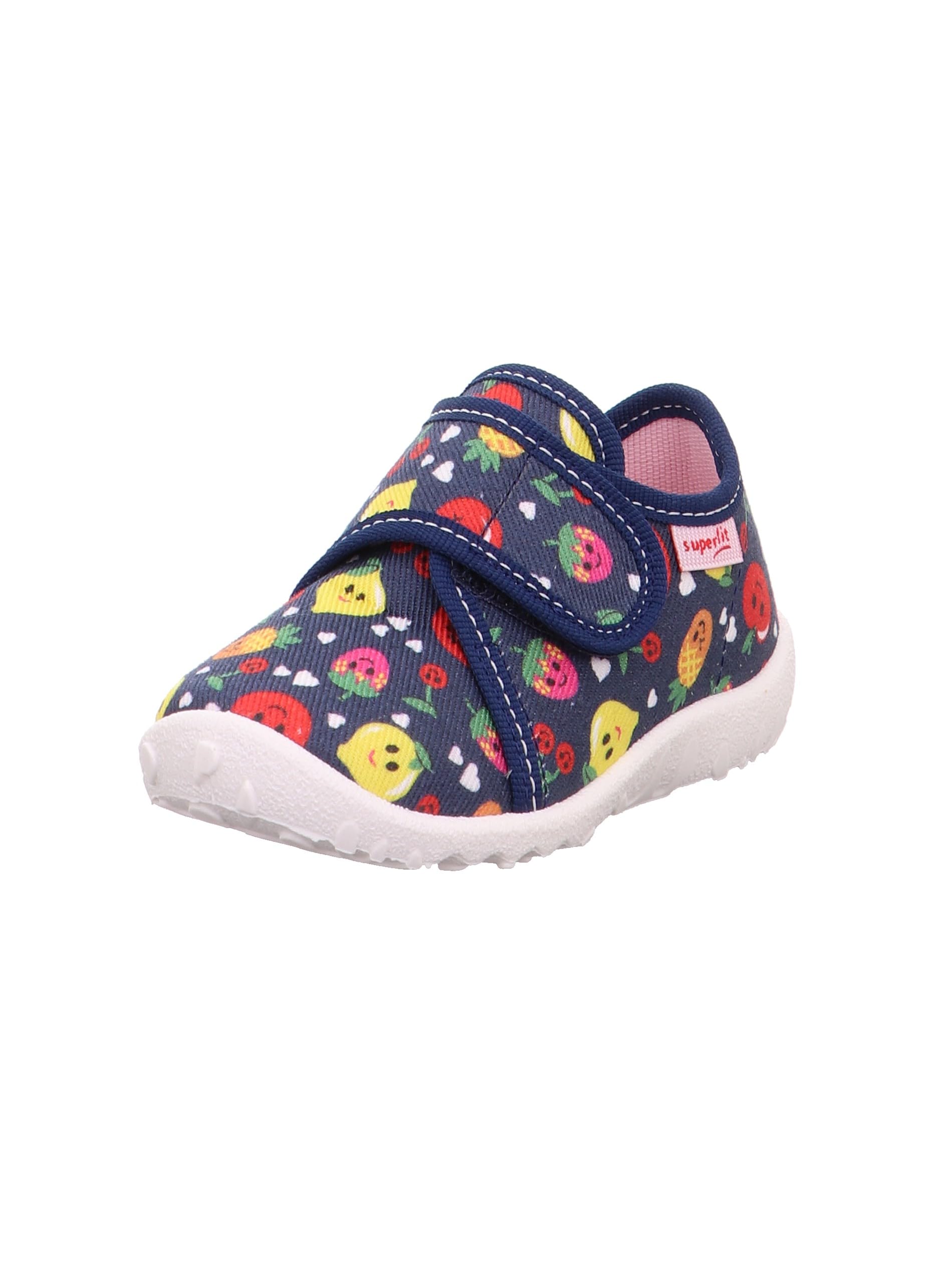 Superfit Boy's Girl's Spotty Slipper, Blue/Multicoloured 8060, 2 UK Child