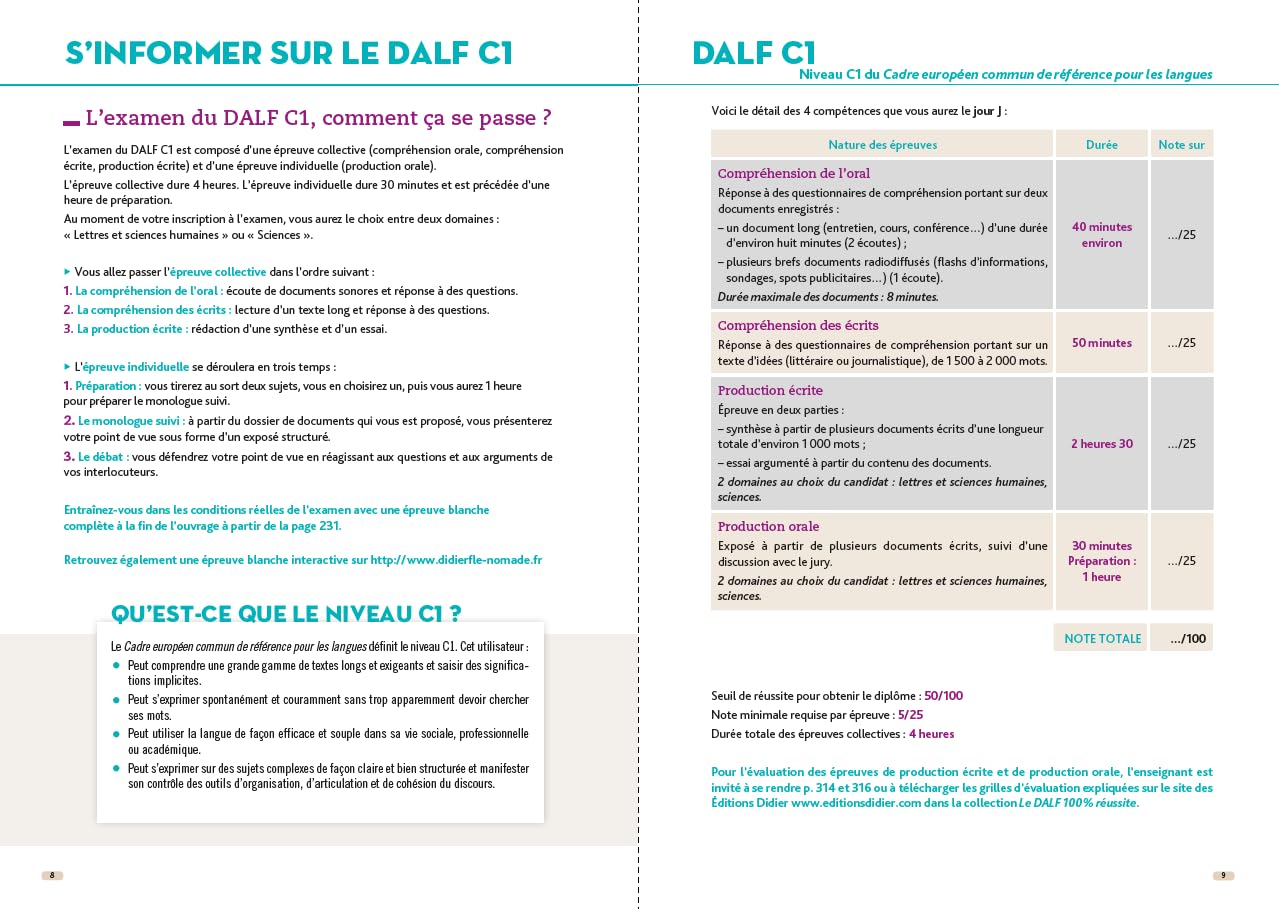 100% reussite le dalf c1 c2 livre ed24: Buch mit Audio-Download
