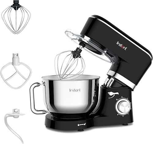 Instant Pot 6-Speed 6.3-Qt Stand Mixer with Stainless Steel Bowl,