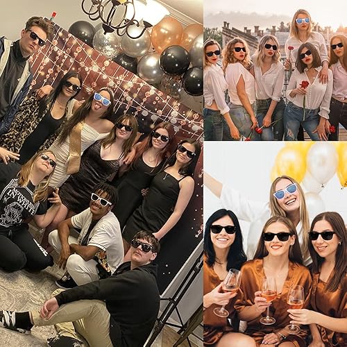 Miniatura 7 de Paquete de 612 lentes de sol de despedida de soltera para dama de honor, novia, tribu, suministros de fiesta, regalos de fiesta de boda