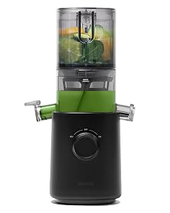 Nama J3 Compact Cold Press Juicer Space Saving Self Feeding for Hands-Free Operation Lightweight Portable Zero Waste Slow