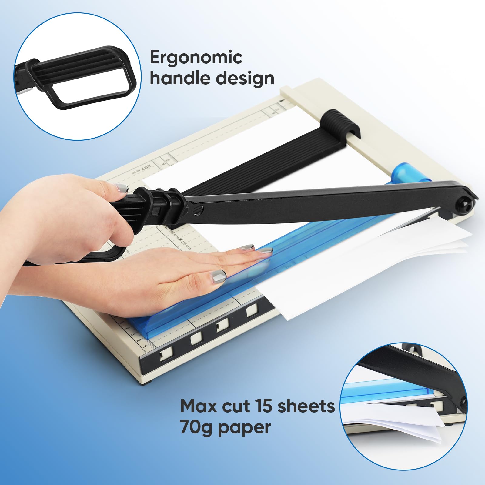 12 Guillotine Paper Cutter, A4 Paper Cutter, Heavy Djibouti