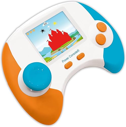 Miniatura 3 de Lexibook Power Console - Consola de juegos bilingüe educativa con 100 actividades, inglésespañol, JCG100i2