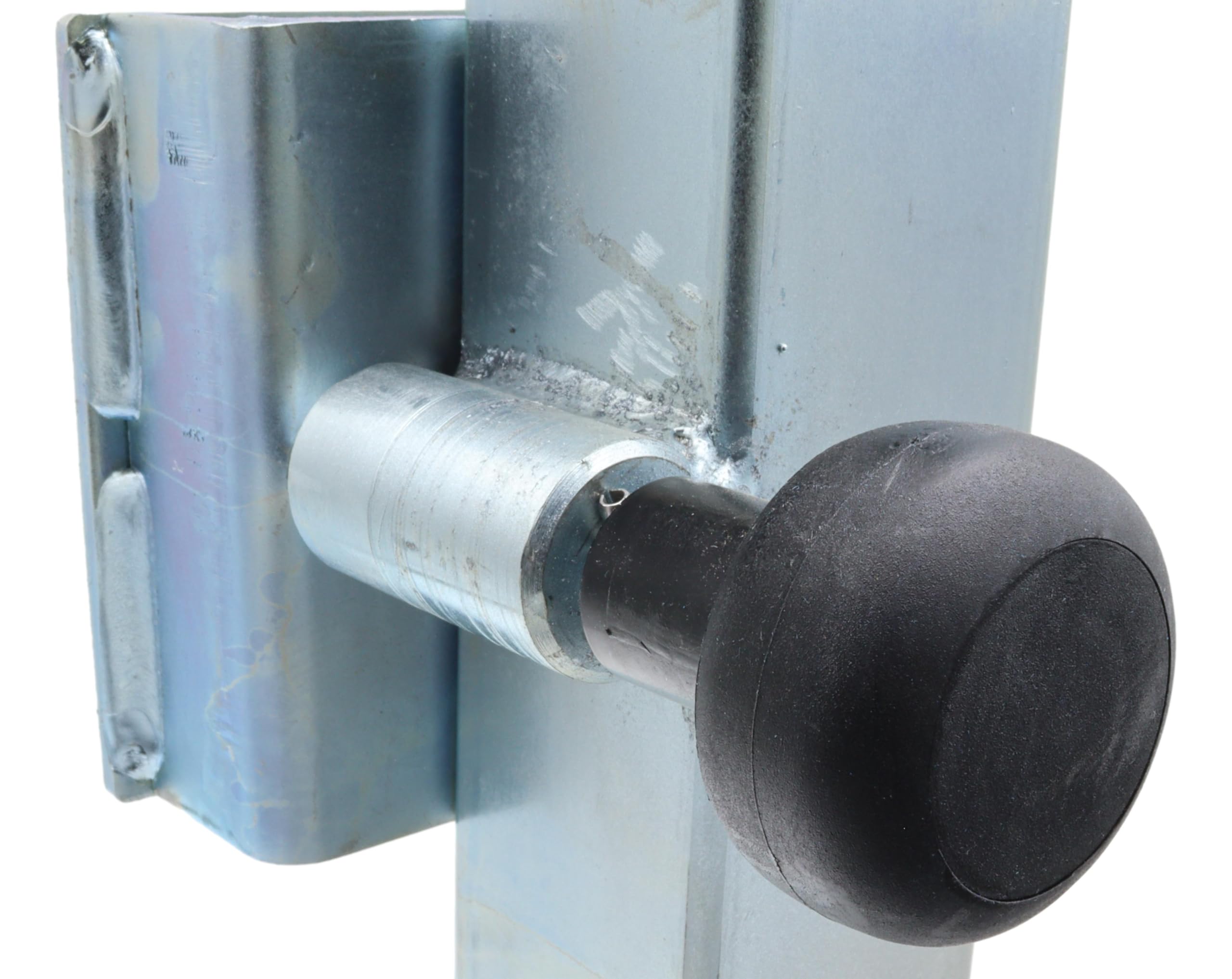 trailer parts4u 2X Schwenkstütze 1300/2600kg 380mm Konsole 42mm Ausdrehstütze Hubstütze Kurbelstütze PKW Anhänger inkl. Kurbel