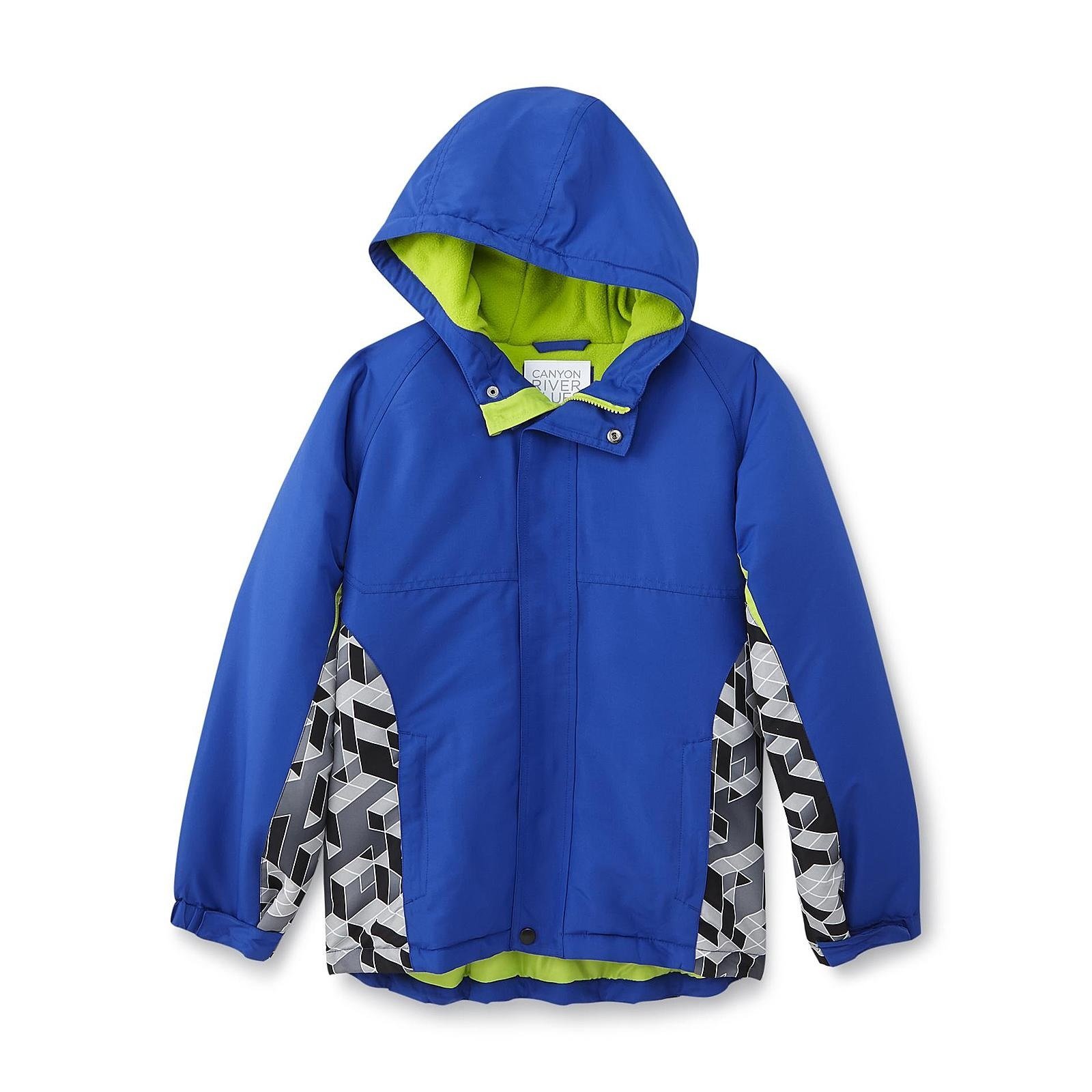 Canyon River BluesBig Boys Winter Coat Jacket - Geometric