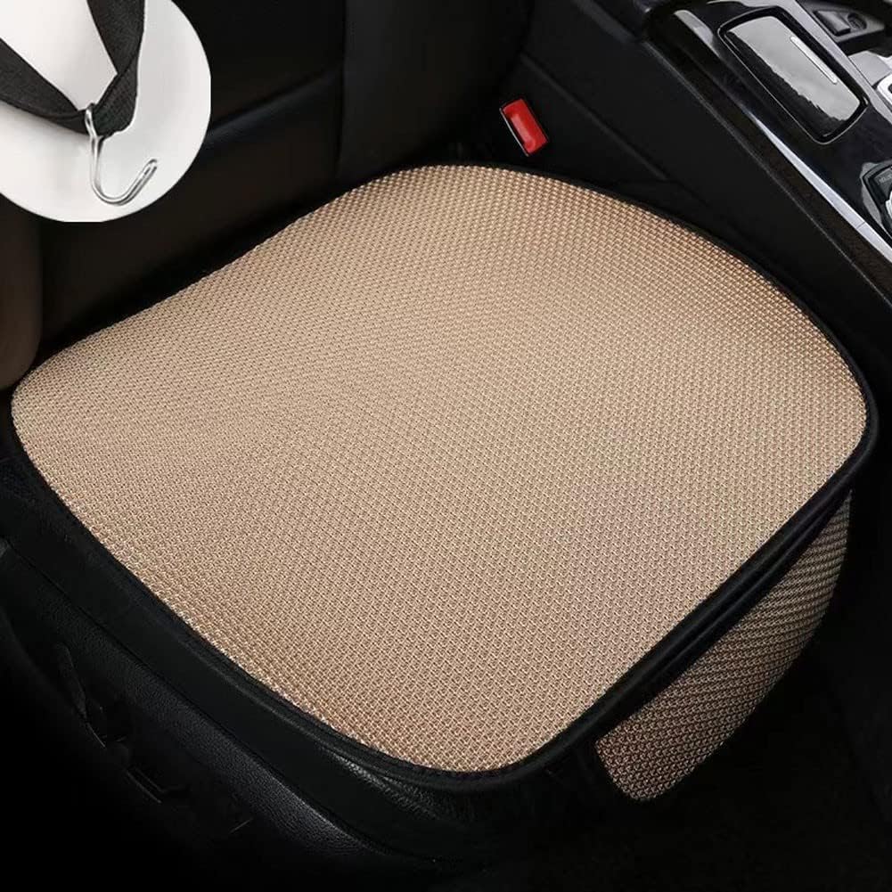 HYQHYX car seat Cushions for Driving Car seat Cushion, ice Silk car seat Cushion, Breathable car Cushion, can be Used in All Seasons, car Home Comfort Cushion(Color:2,Size:)