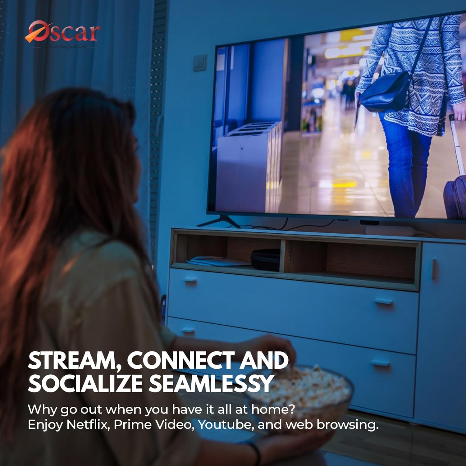 Ultimate | Oscar 70-Inch 4K Ultra HD Smart TV OS70JW4KM- Andro... - view 5