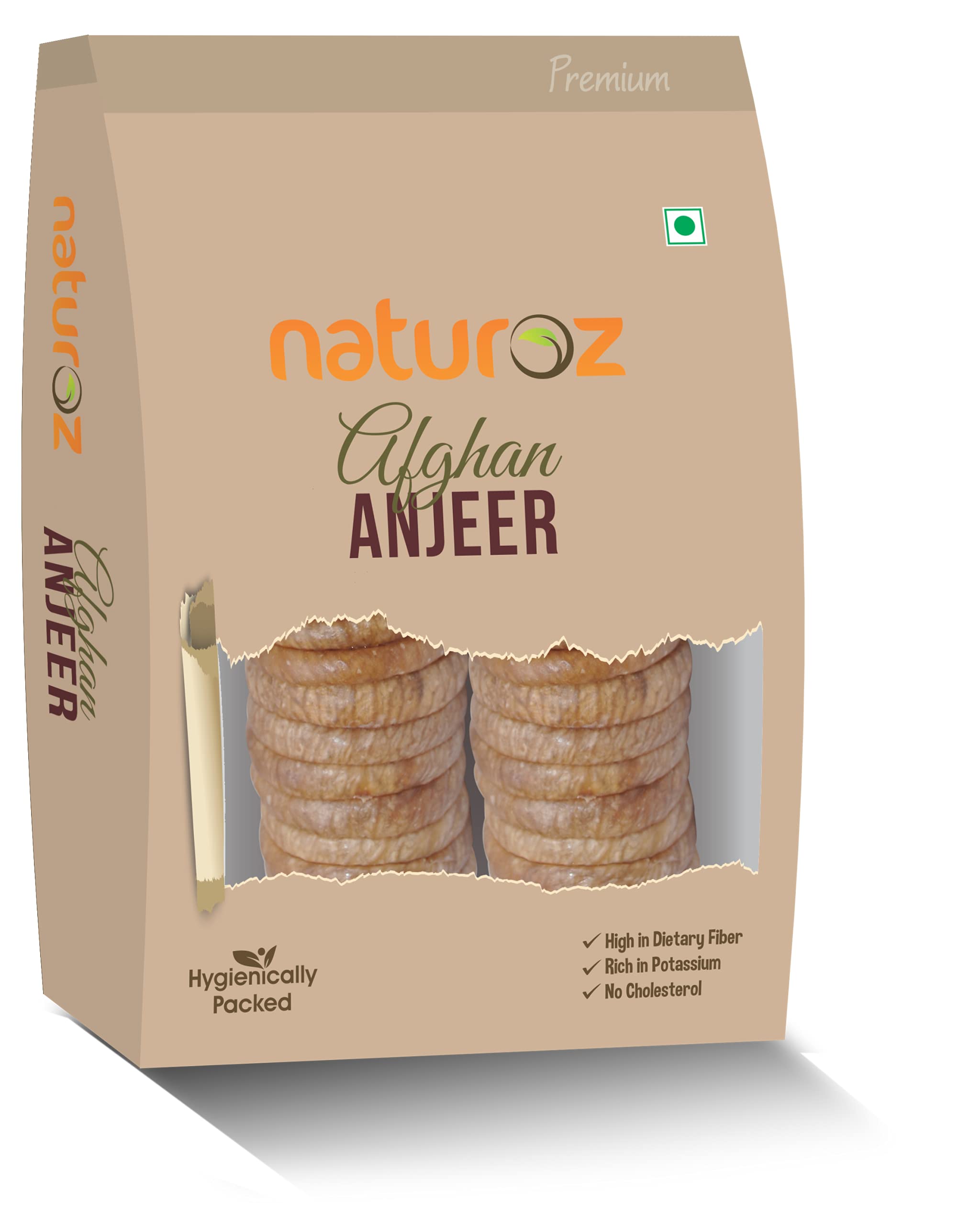 Naturoz Afghan Anjeer Premium 300 Grams, Fresh