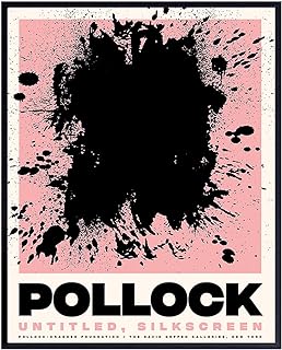 Jackson Pollack Wall Art & Decor - Gallery Wall Artwork - Modern Contemporary Art - Museum Poster Picture Print - Living Room, Bedroom - Women, Men, Housewarming Gift