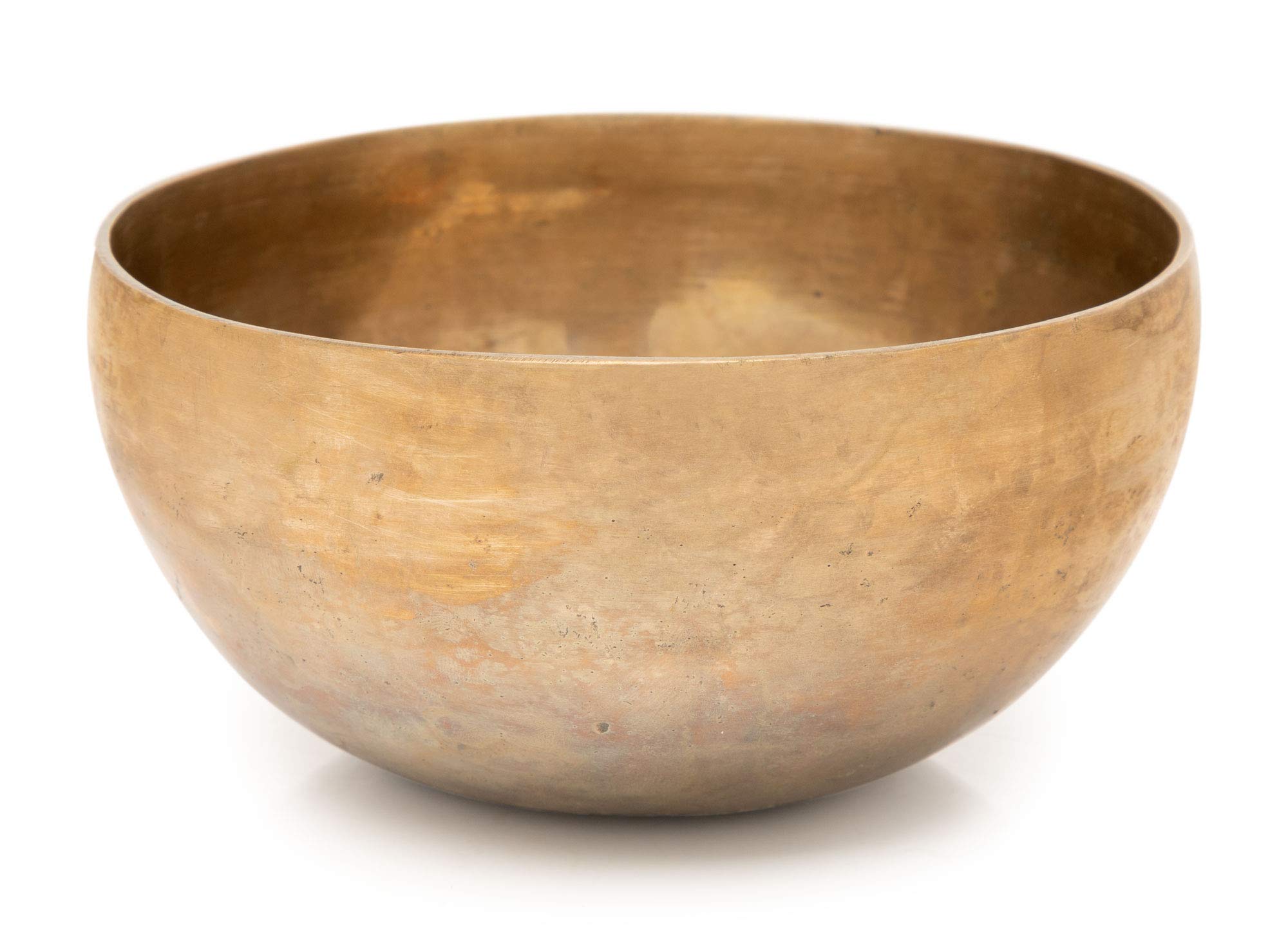 XDrum Omshanti Klangschale 13 cm Komplett Set - Gewicht: 500g - handgemacht in Indien - ideal für Meditations- und Therapiezwecke - inklusive passendem Kissen und Schlägel