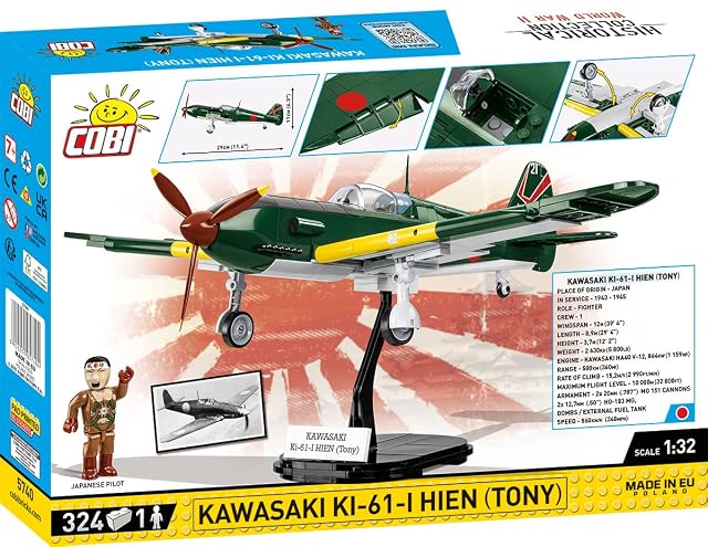 Foto 2 de 8 de COBI Kawasaki KI - 61 I Hien (Tony)