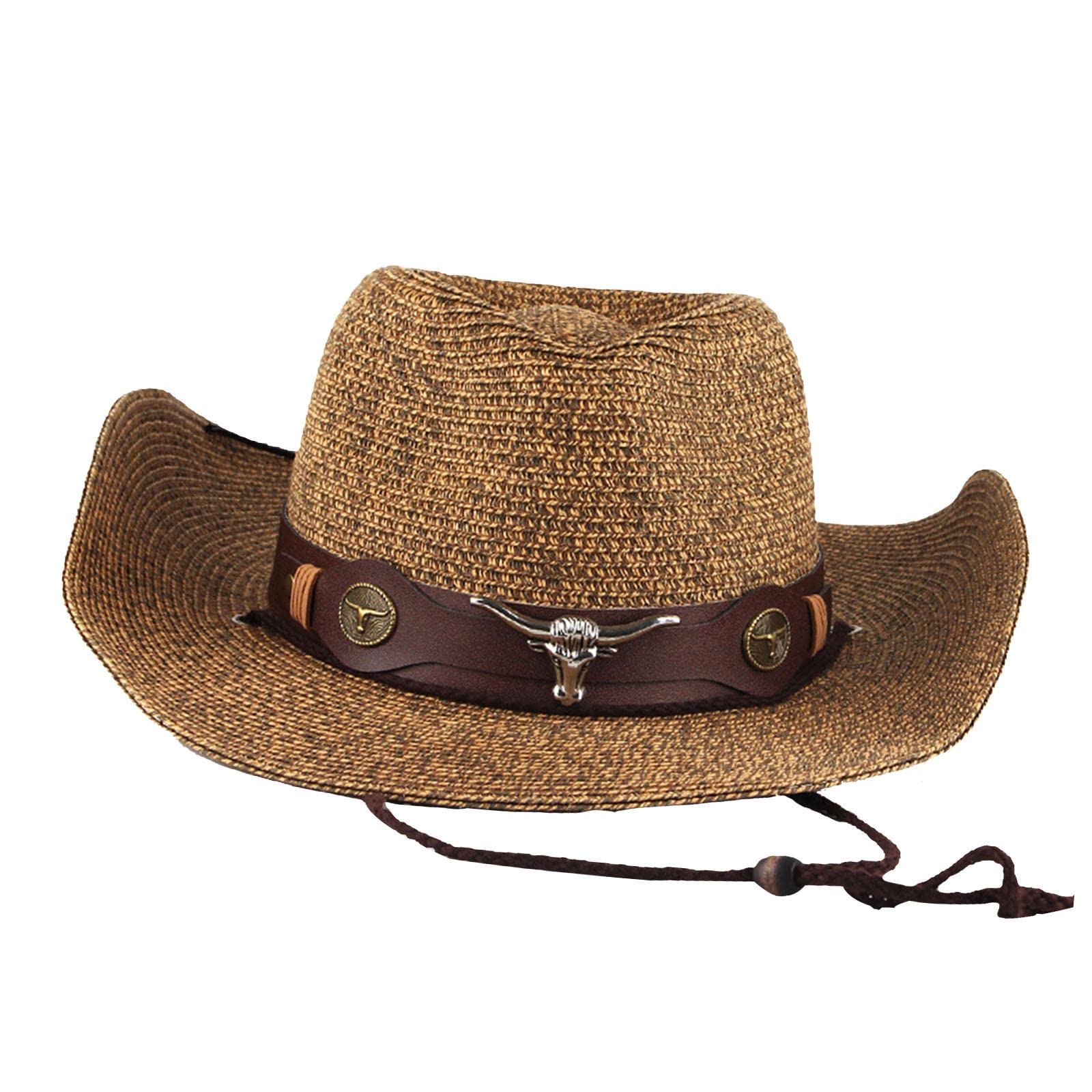 Western Straw Cowboy Hat Lightweight Shapeable for beach|Clothing, Shoes & Accessories | Womens Accessories | Hats-image-26