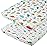 Onacosht Pack n Play Sheets 2 Pack for Baby Boy, Stretchy Jersey Knitted Portable Mini Crib Sheets Playard Mattress Cover, Dinosaur Printing