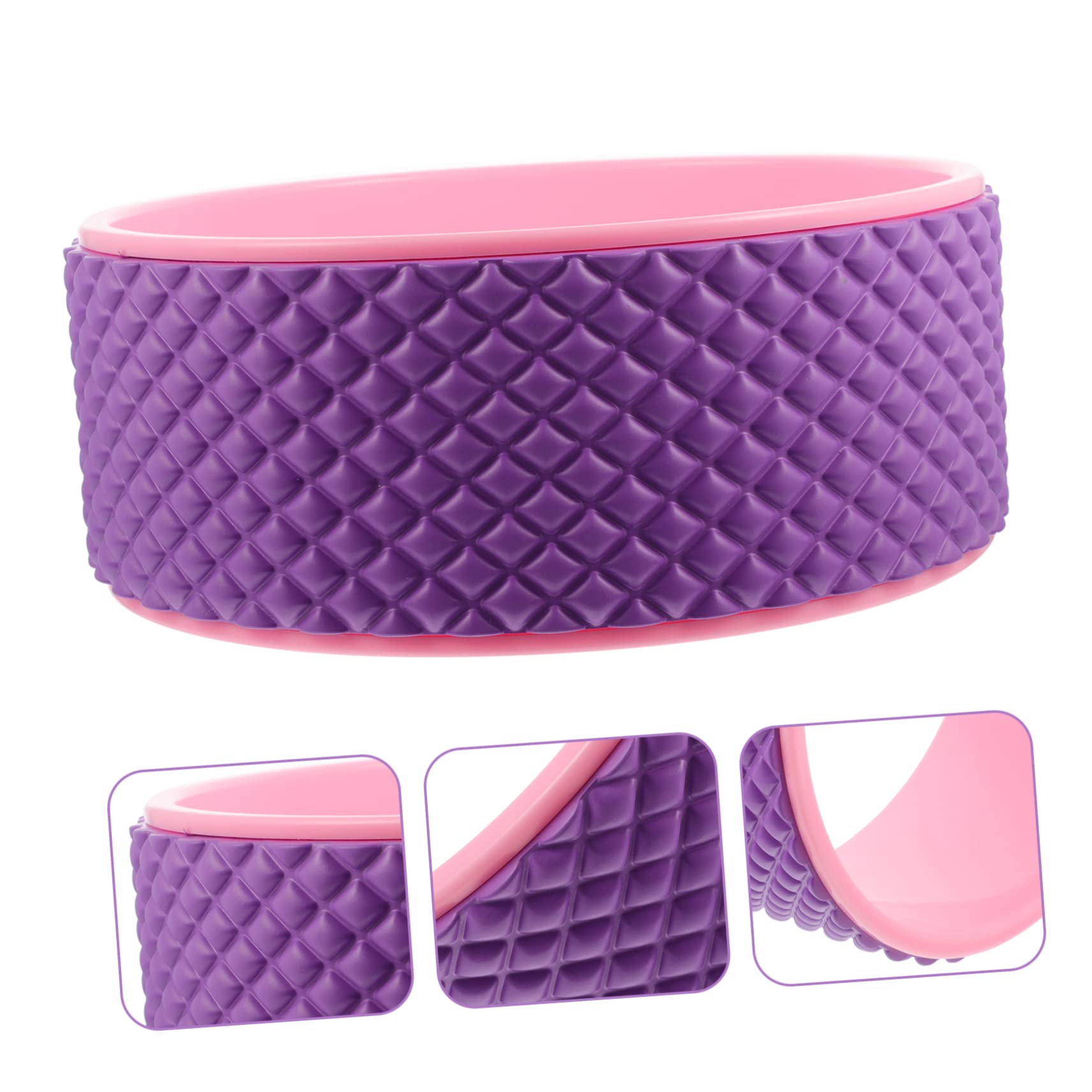 YARNOW 1pezzi Ruota Per Yoga Rullo Per Flessioni Della Schiena Strumento Per Massaggio Sportivo e Pilates