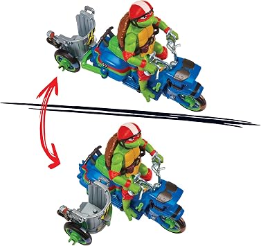 Teenage Mutant Ninja Turtles - Turtle Cycle W/Sidecar & Figure