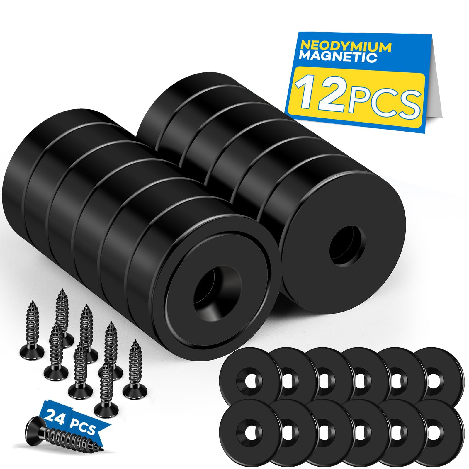 LOVIMAG Magnets 110 LBS Heavy Duty Neodymium Strong Magnet 10 Pack — Amazon image 30