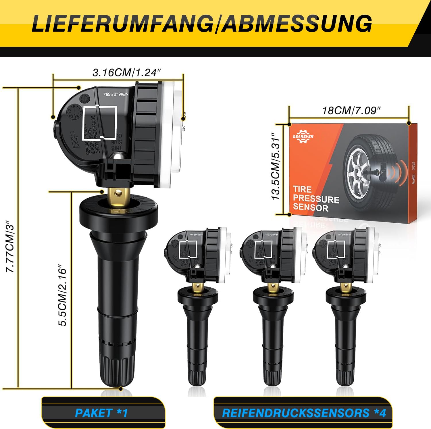 Sensor de presión de neumáticos, sistema de control de presión de neumáticos, sensor TPMS RDKS 433 MHz para Opel Antara Corsa Insignia Meriva Mokka Zafira, TPMS Sensor 13506028