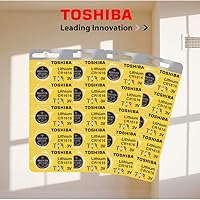 Vista 5 de Toshiba Batería CR1632 3V Litio Moneda Celda (100 Baterías)