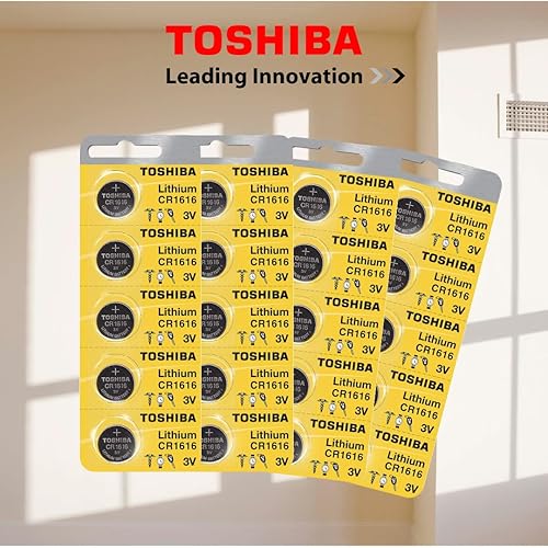 Miniatura 4 de Toshiba Batería CR1632 3V Litio Moneda Celda (15 Baterías)