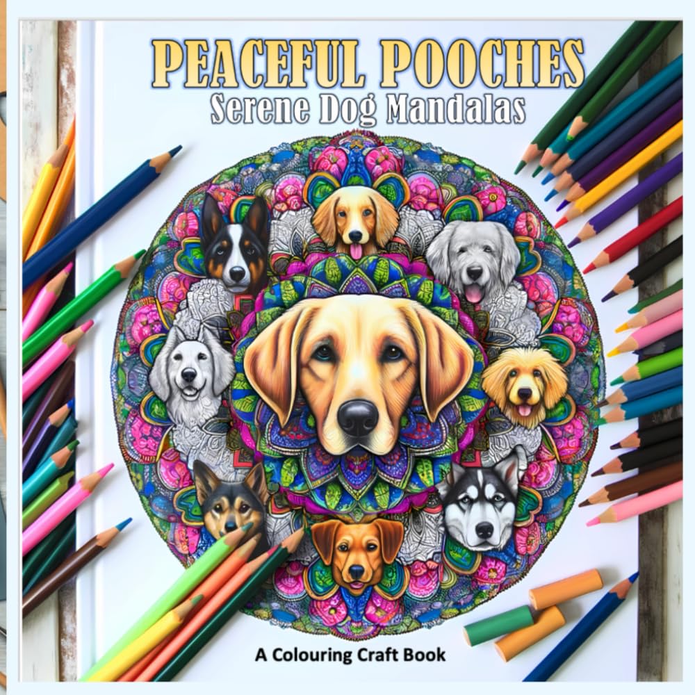 Peaceful Pooches: Serene Dog Mandalas