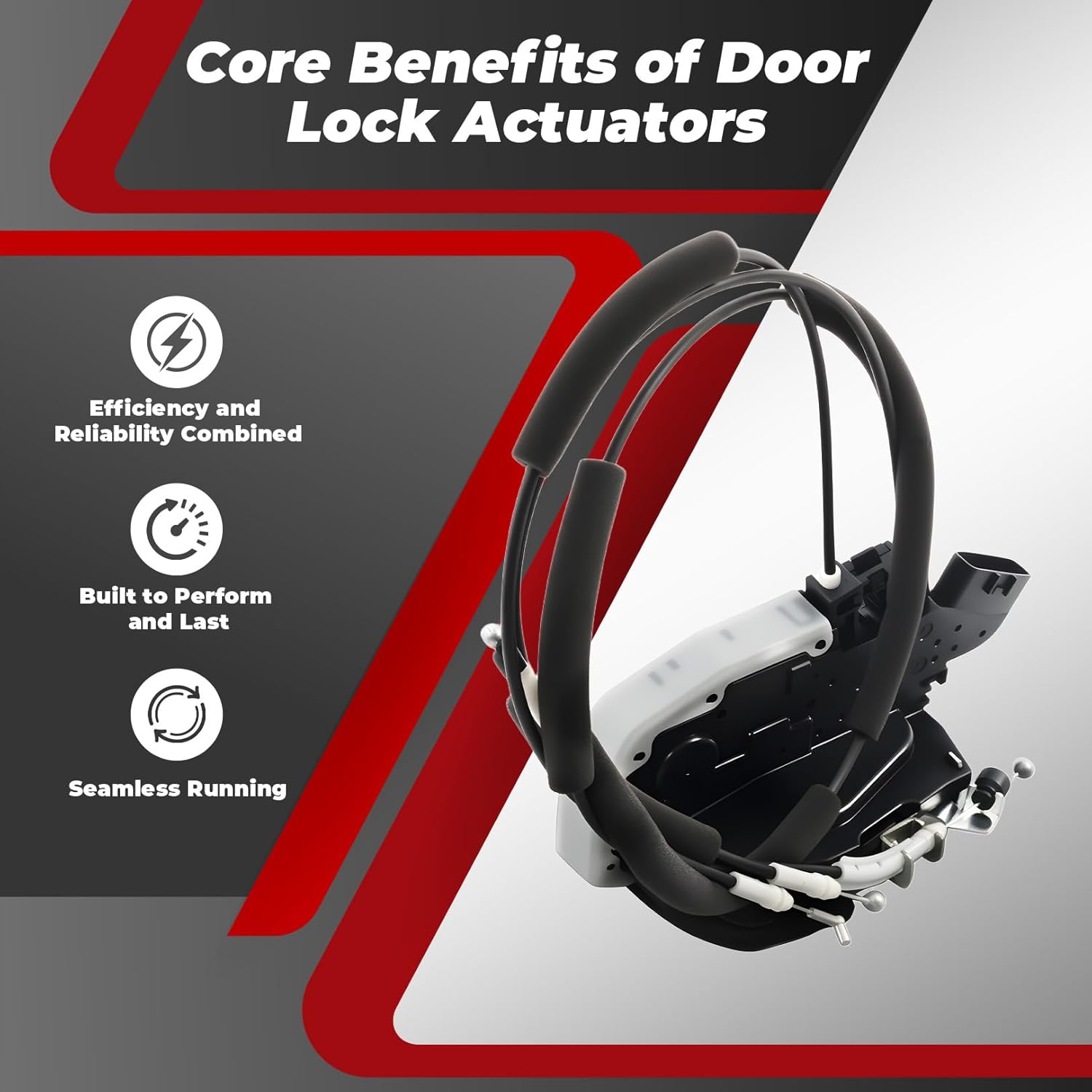 805001KM0A Front Right Passenger Side Power Door Lock Actuator Compatible with Juke 2011-2017 80500-1KM1A