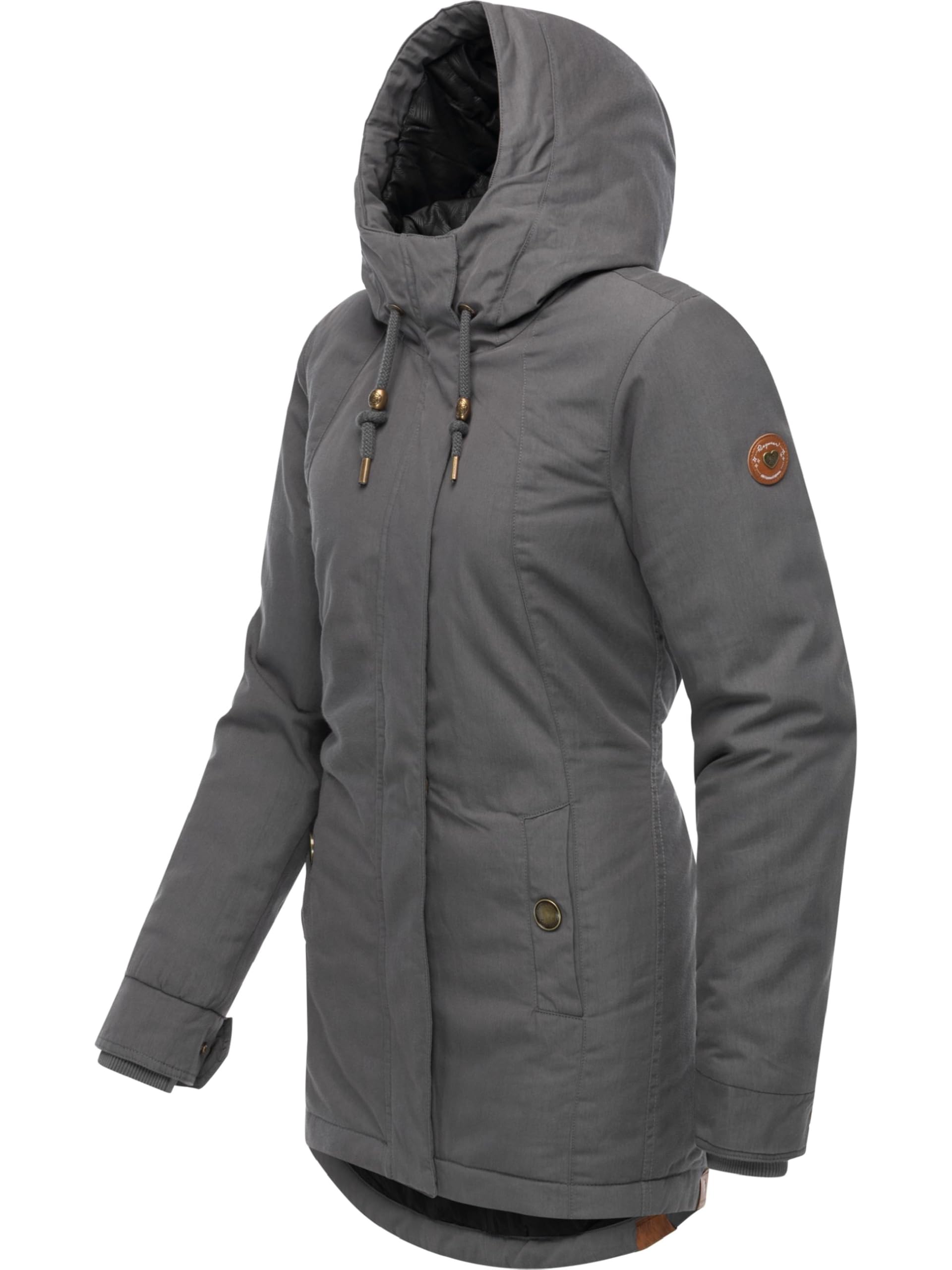 Ragwear Damen Winterparka warme Winterjacke mit Kapuze Monadena Parka YOUMODO XS-5XL