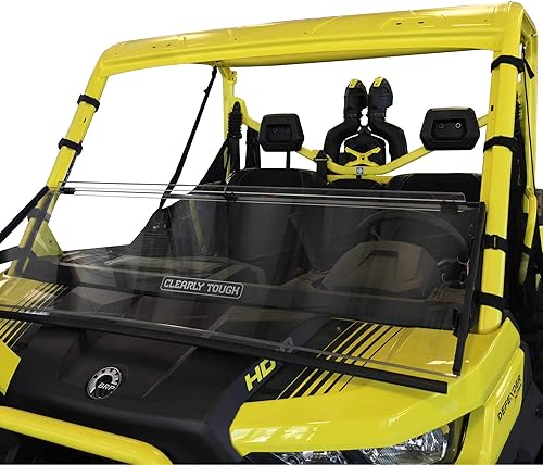 Miniatura 3 de Techo y parabrisas plegable y protector de viento, lo último en versatilidad, de policarbonato resistente contra arañazos. Fabricado en los Estados