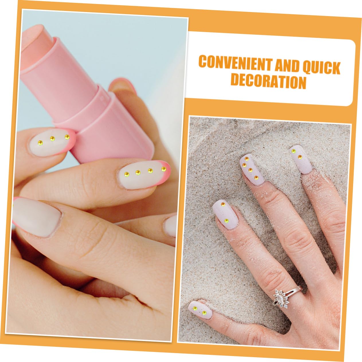 VILLCASE 14400pezzi Strass Unghie Gemme Piatte Per Nail Art Decorazioni Per Unghie Acryliche Sicure e Durevoli Effetto Dazzling Per Manicure Professionale e Fai Te