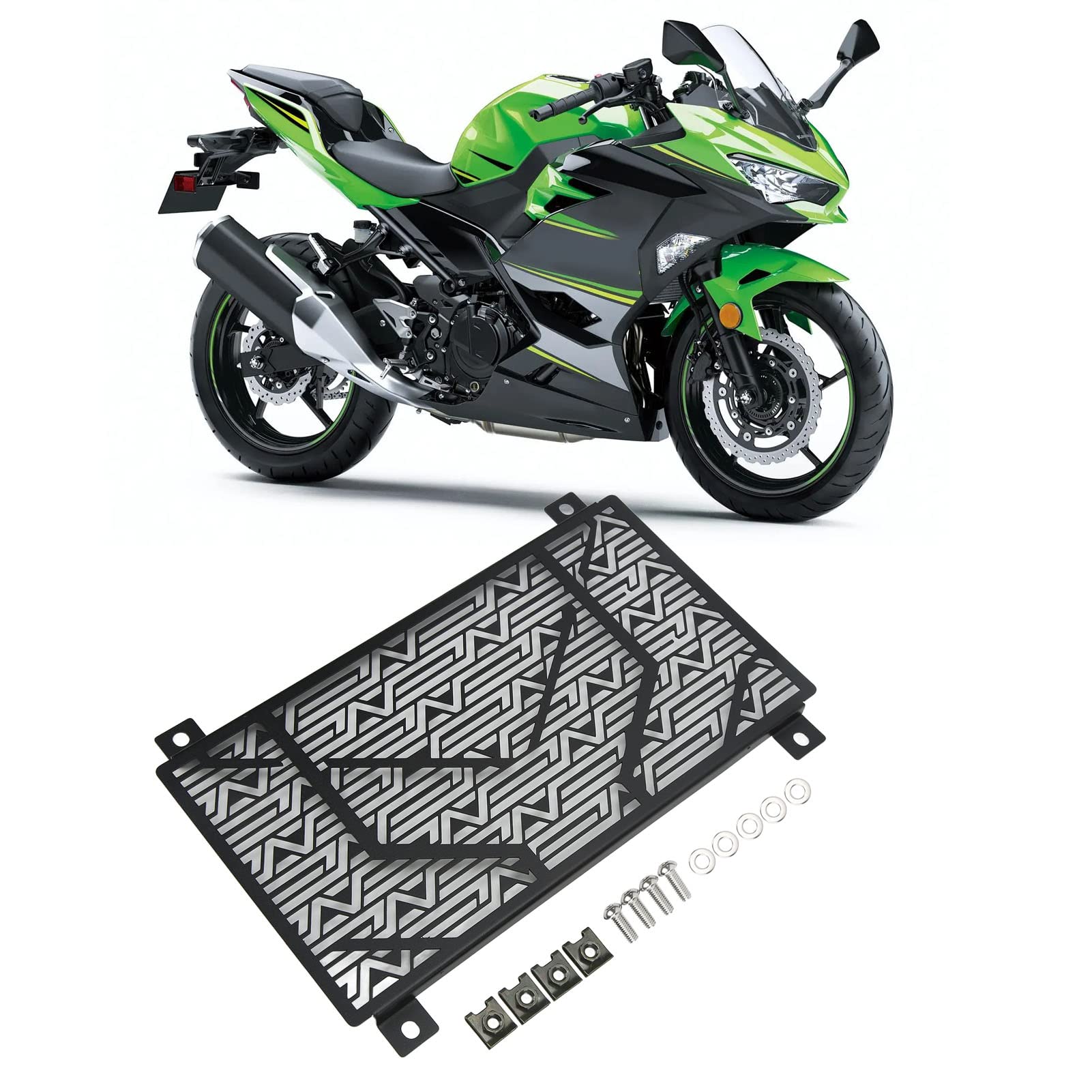 Radiator Guard Motorcycle Radiator Grille Guard Protector For S1000R 2013-2020 / S1000XR 2015-2019 /S1000RR 2010-2018 2017 HP4 Water Tank Grill Cover - View #5