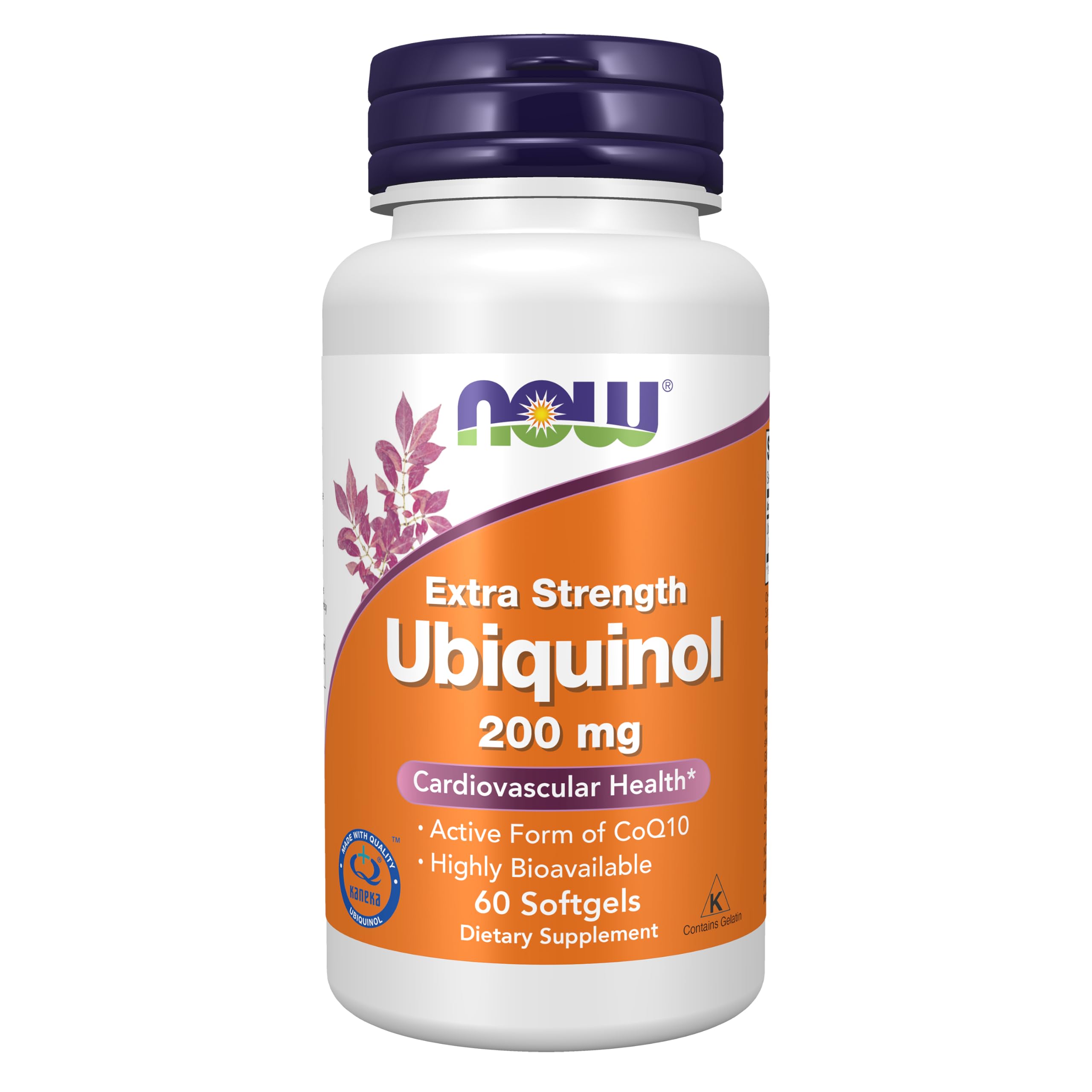 NOW Supplements Ubiquinol 200 mg