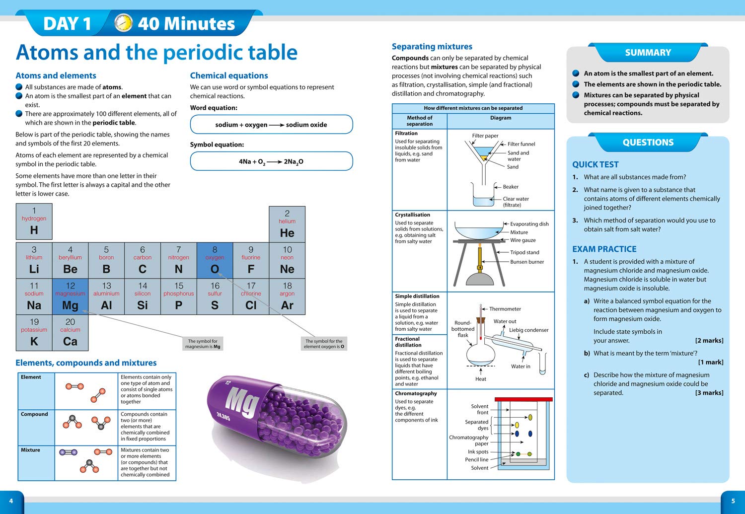 GCSE 9-1 Chemistry In A Week: Ideal for the 2026 and 2027 exams