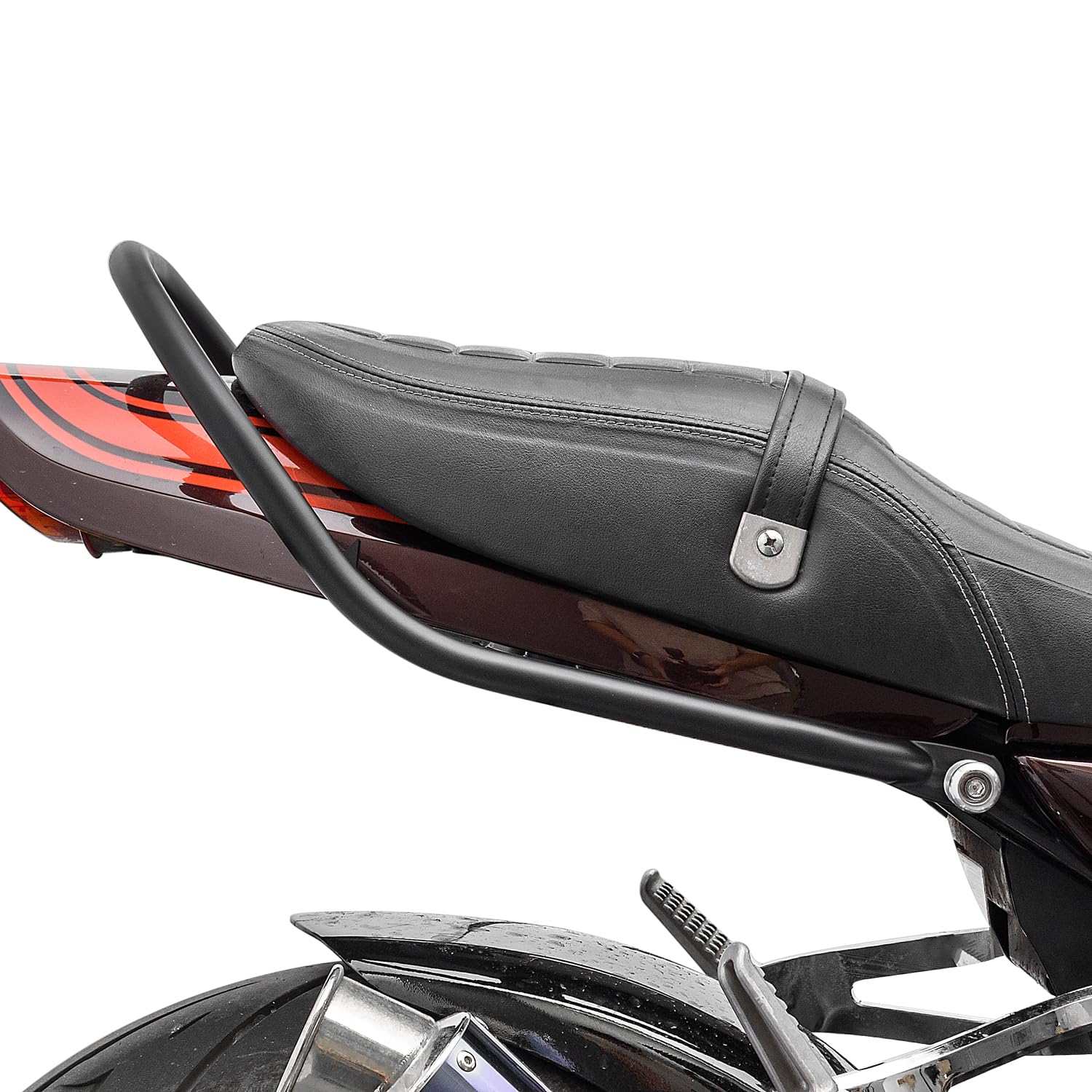 Barres d'appui pour Z900RS Z 900 RS 2018-2023 2024 2025 2026 Poignée Passager Côté Main Courante (Noir)
