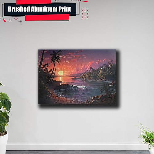 Miniatura 5 de Neon Sunset Vibes Florida Synthwave Sunset Framed poster Print, Retro Miami Style Wall Art, poster Prints, Art Decor